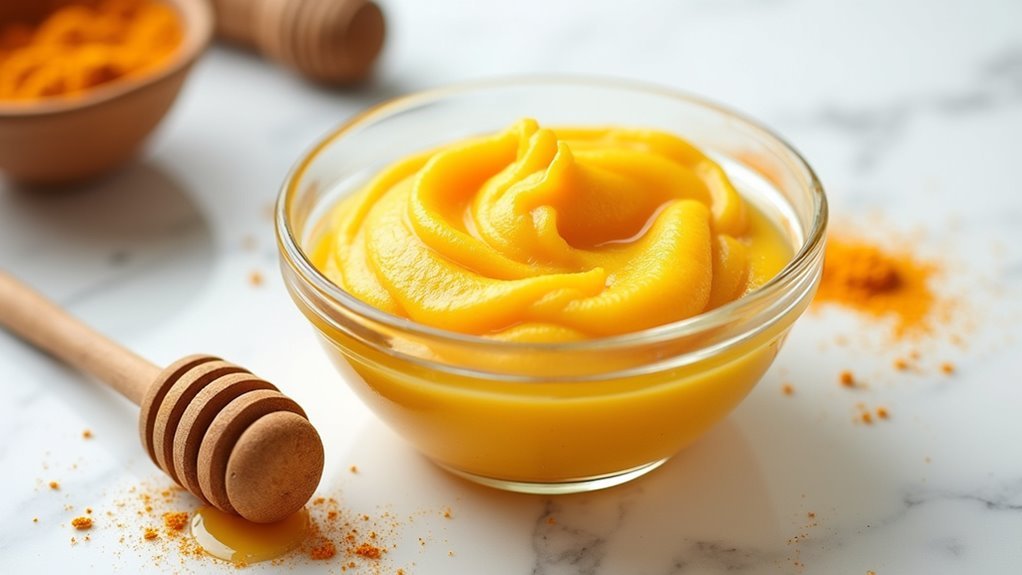 turmeric honey soothing paste