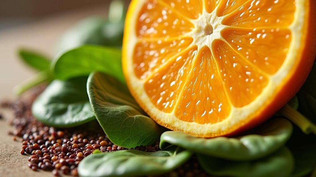 vitamin c enhances iron absorption