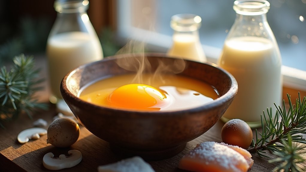 vitamin d boosted egg yolks