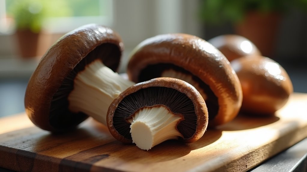 vitamin d rich portobello mushrooms