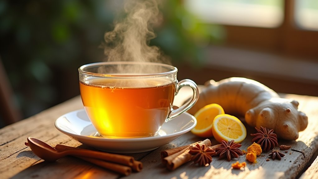warming immune boosting tea blend