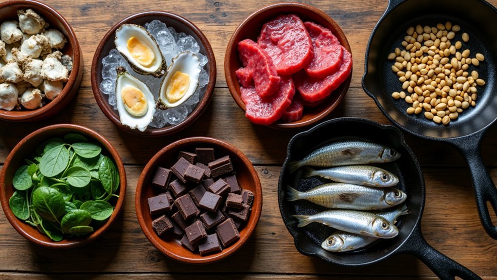 zinc rich immune boosting ingredients