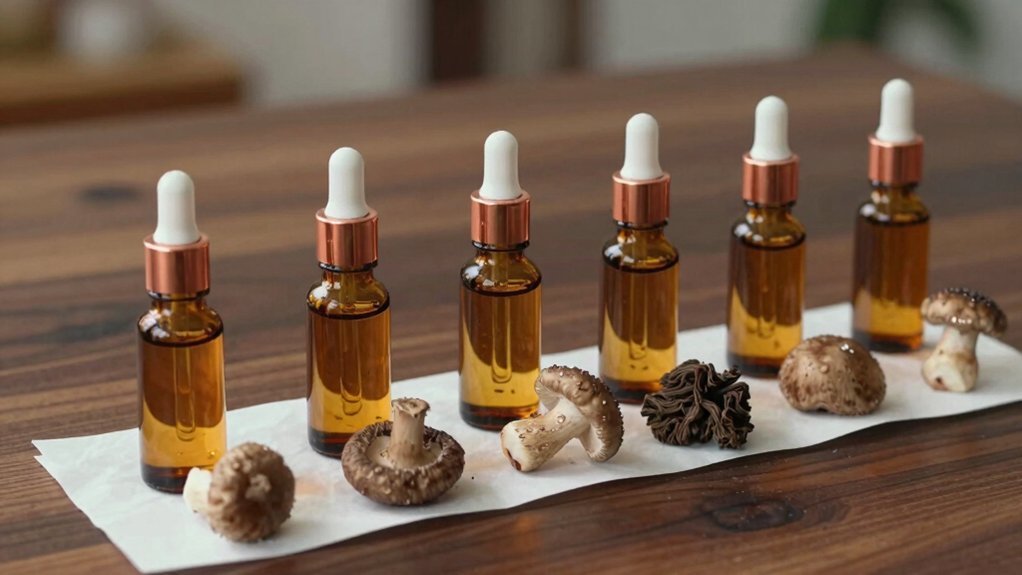 organic mushroom tincture sets for immune support